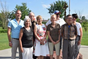 Le Comité qui oeuvre fortement pour que jamais l'on oublie et pour des grandes festivités chaque année en Nouvelle-Acadie DSC 0306