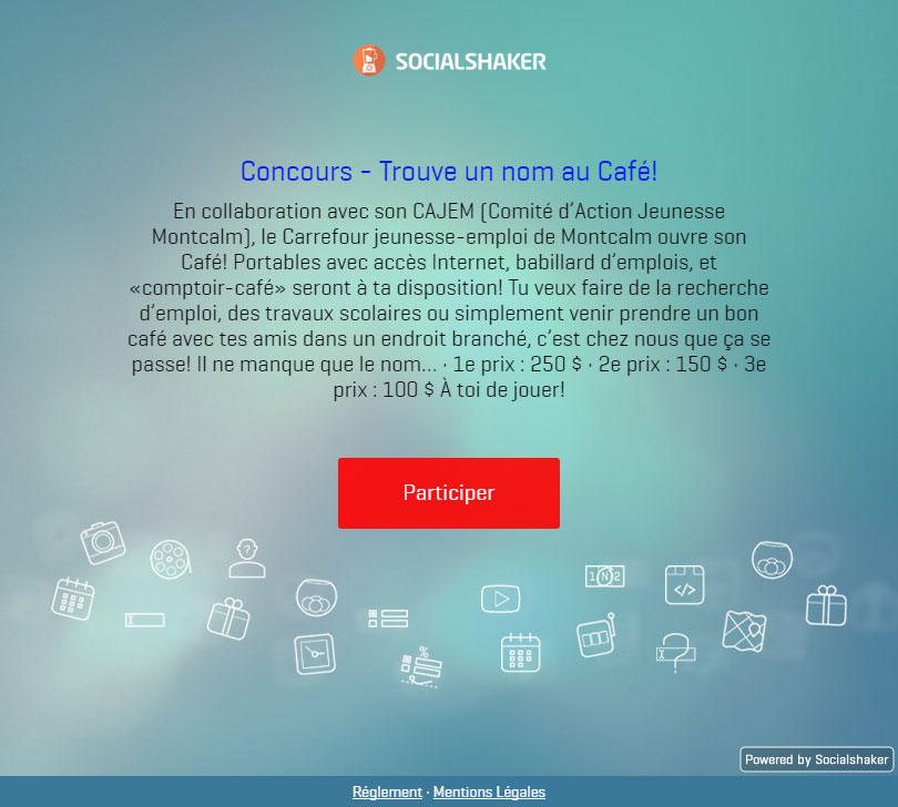 Trouve un nom et gagne 500$