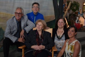 Mme Maillet en compagnie des maires M. Pierre La Salle, Saint-Jacques, Mme Ghislaine Pomerleau, Saint-Liguori, Mme Véronique Venne, Sainte-Marie-Salomé et M. Denis ricard, conseiller de Saint-Alexis DSC 0568