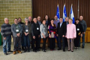L'Exécutif du Parti Québécois de Rousseau et les délégués qui ont le désir de participer à la Plateforme électorale du PQ DSC 0021