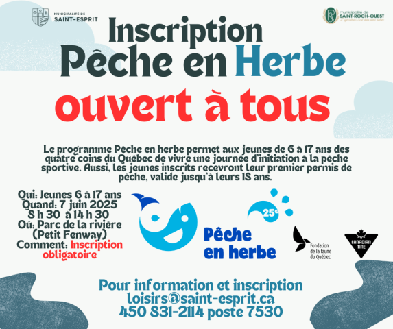 Inscription pêche pour tous