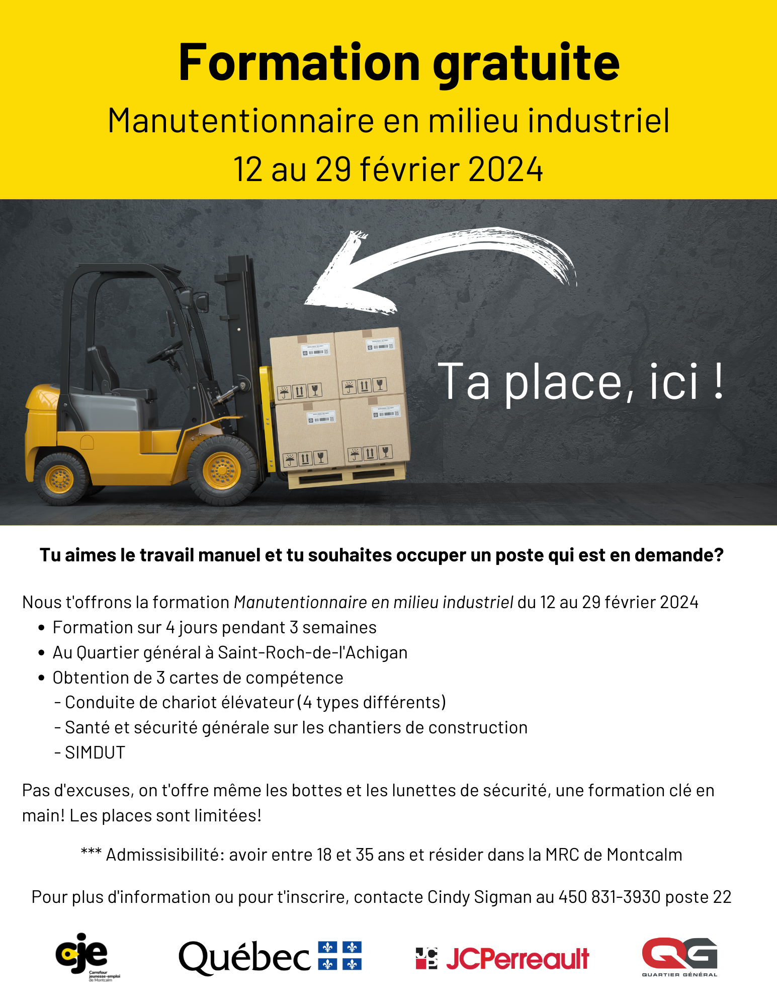 Formation Manutentionnaire